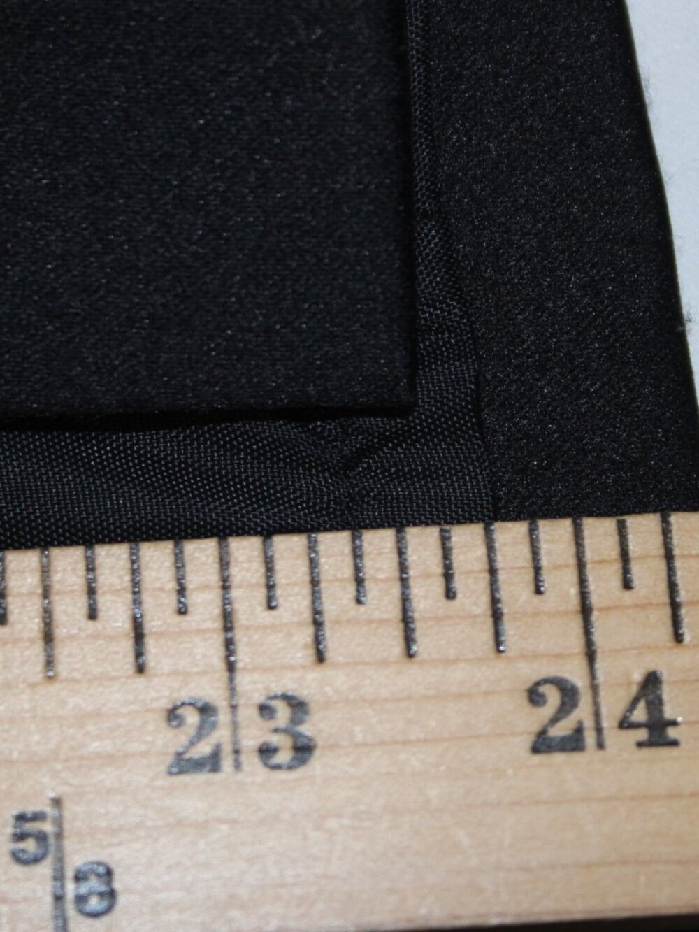 Alex Evenings Skirt Sz 6 Black Satin Leg Slit Lined Polyester Acetate Skirt - Picture 9 of 9